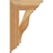 Ekena Millwork Funston Traditional Rough Sawn Bracket, Western Red Cedar, 4"W x 14"D x 22"H BKT04X14X22FST01RWR - alternate 2